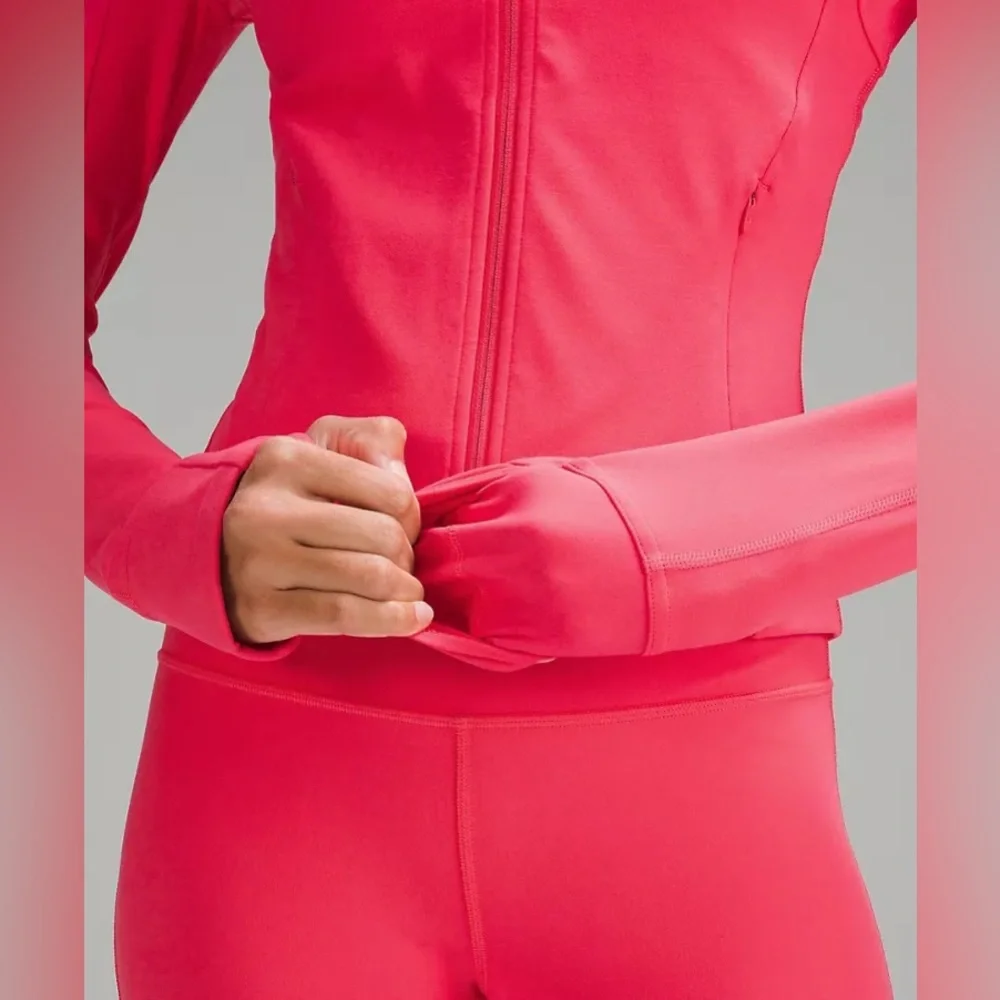 NWT Lululemon Cropped Define Jacket Nulu In Glaze Pink/Lipgloss - Picture 7 of 7